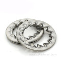 Stainless steel Serrated Lock Washers Internal Teeth